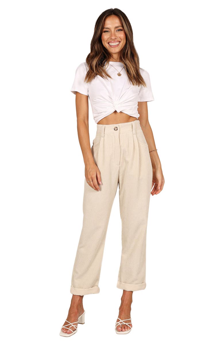 Petal & Pup Talaren Cuffed Corduroy Pants, Alternate, color,