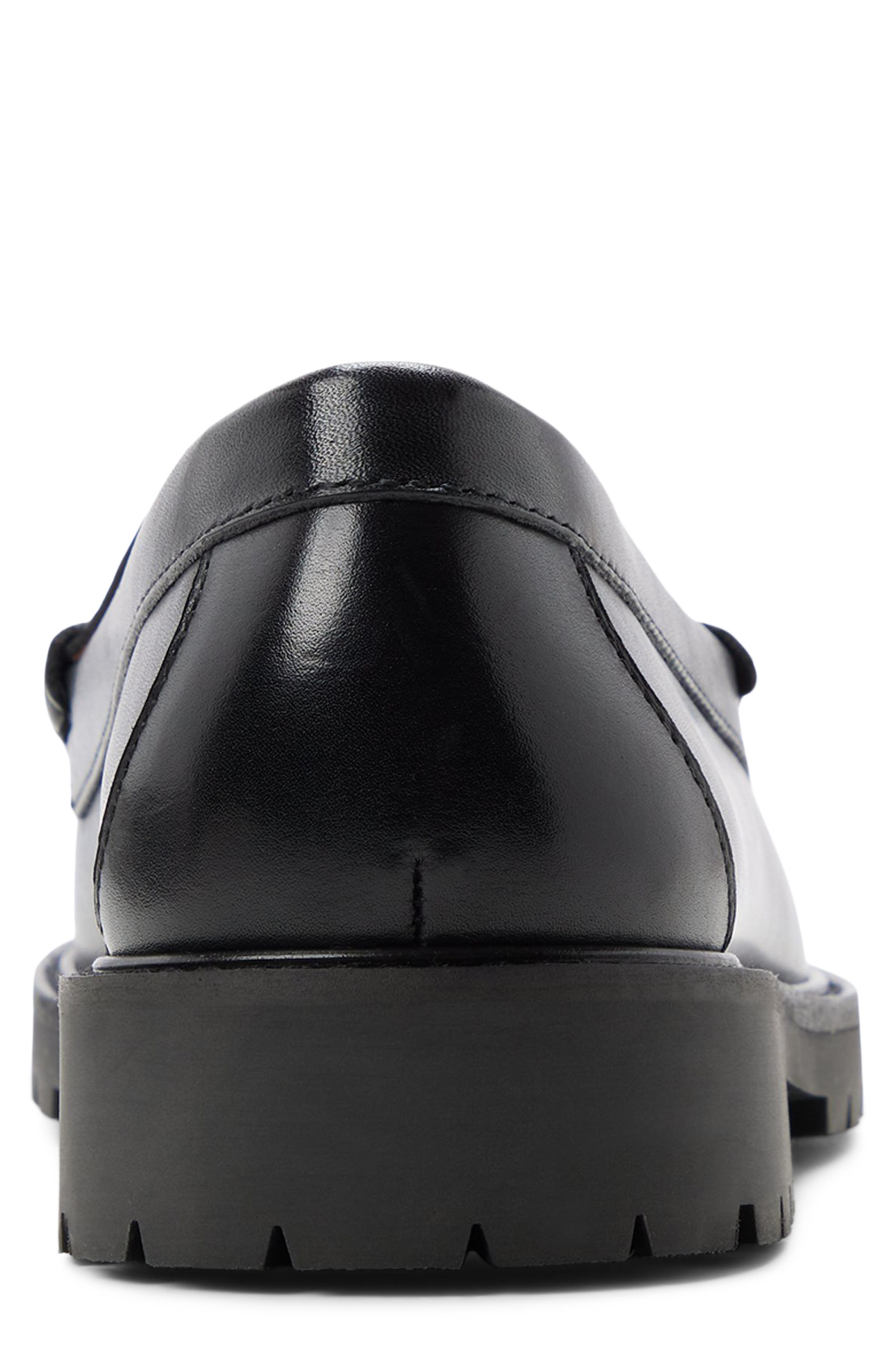 G.H.BASS Hartford Lugged Penny Loafer, Alternate, color, Black