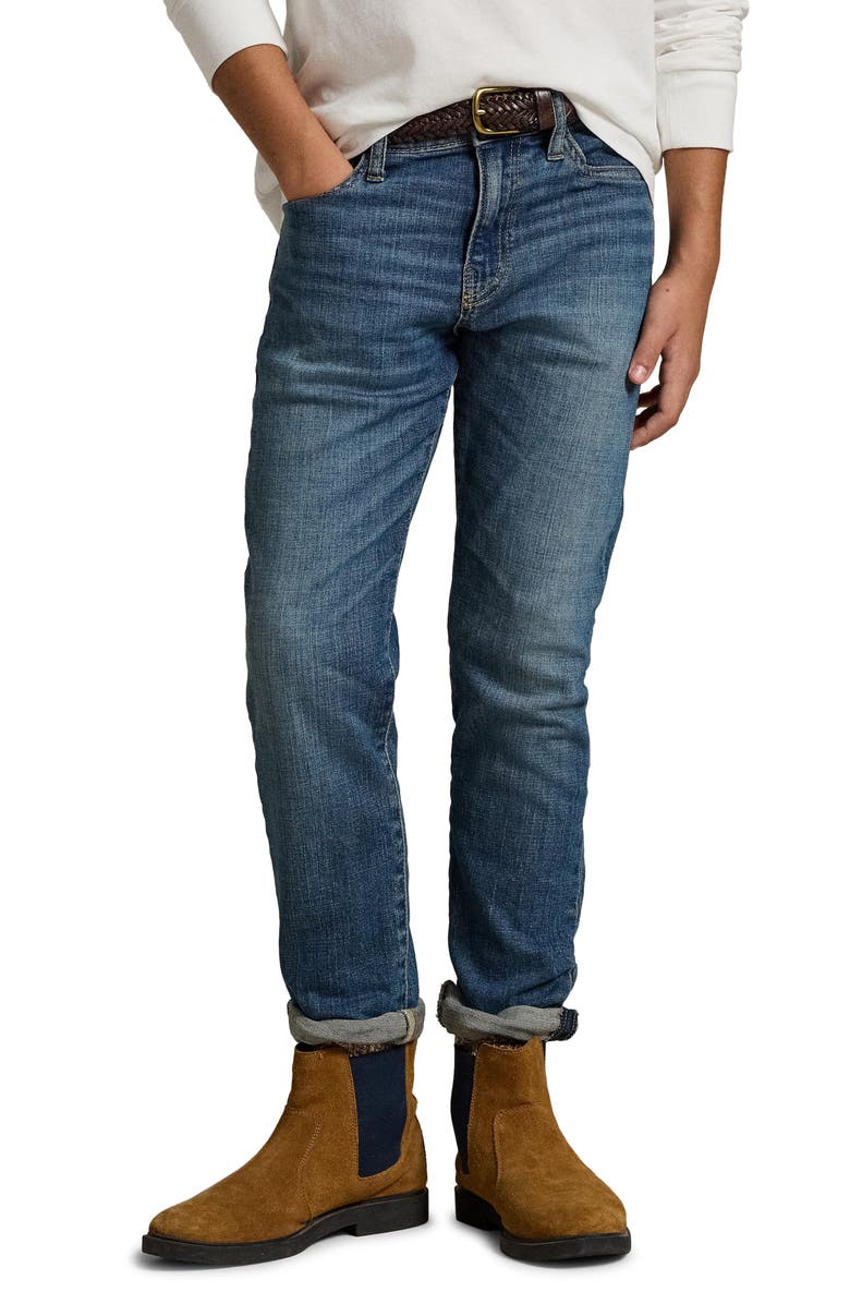 Polo Ralph Lauren Kids' Sullivan Slim Fit Jeans, Alternate, color, Woodhaven Wash