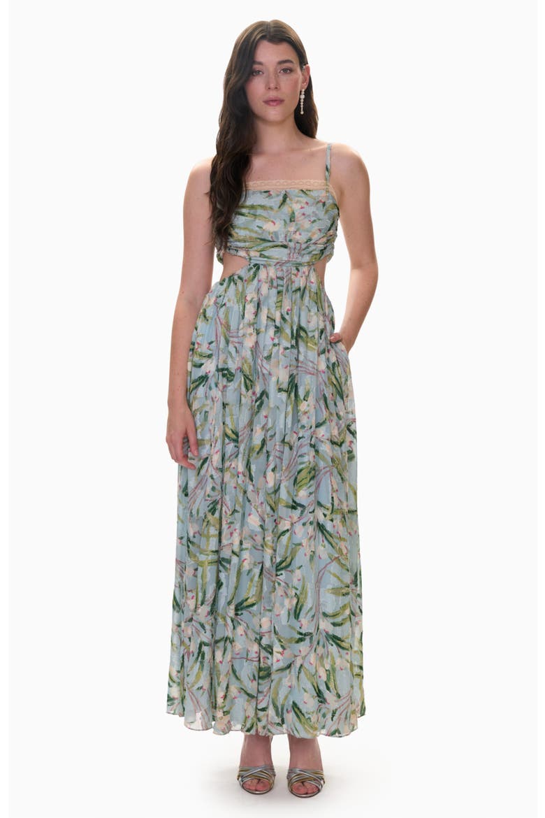 Sophia Maxi Dress, Main, color, Seafoam Multi