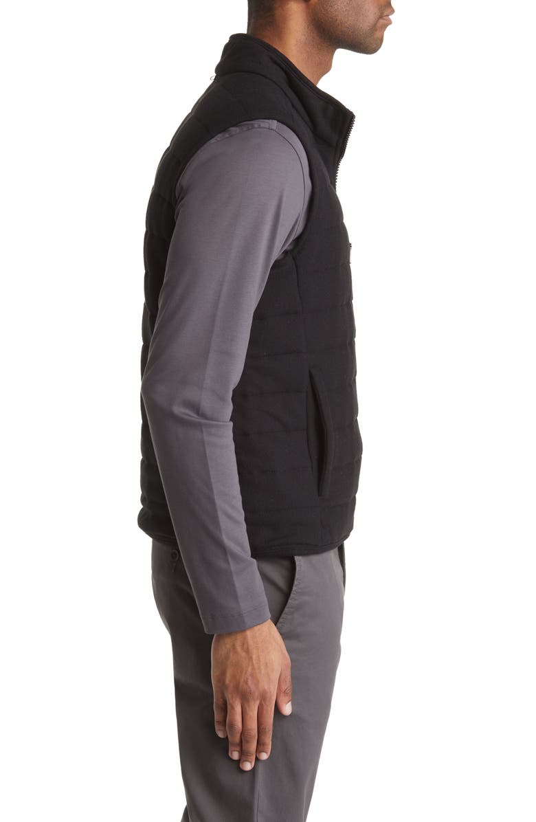 Stone Rose Jersey Fleece Puffer Vest, Alternate, color,
