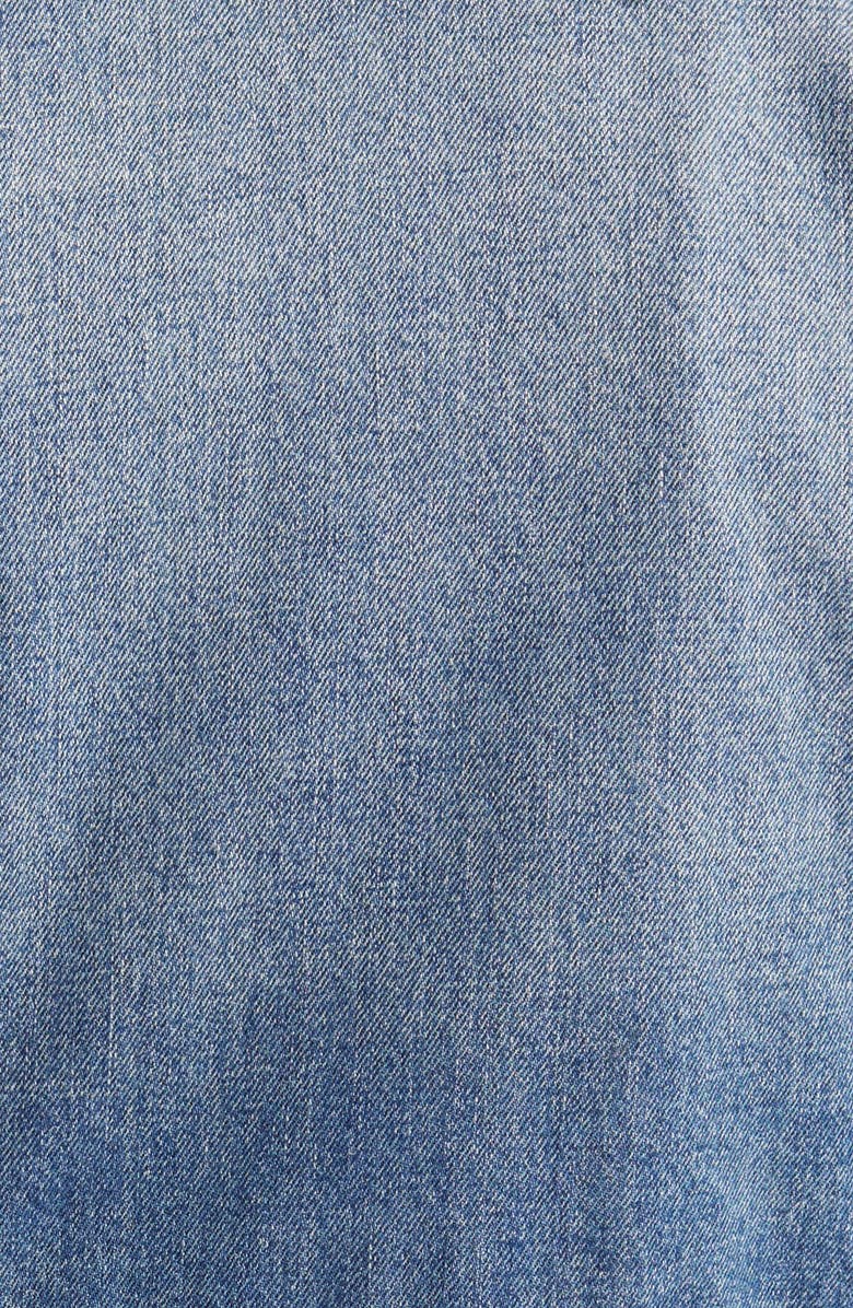 Fear of God Essentials Zip Denim Jacket, Alternate, color, 