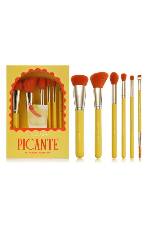 Cocktails Collection Picante 6-Piece Makeup Brush Set