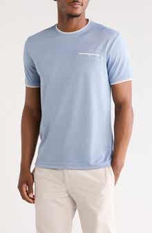 DENIM AND FLOWER Dressy Modal Blend T-Shirt