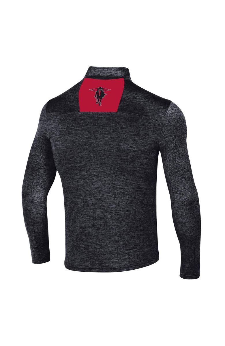 Under Armour Men's Under Armour Black Texas Tech Red Raiders Gameday Twist Quarter-Zip Top, Alternate, color, Black
