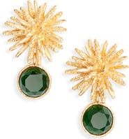 Karine Sultan Starburst X Drop Earrings