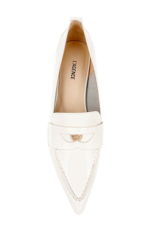 L Agence L'agence Maelys Pointed Toe Penny Loafer