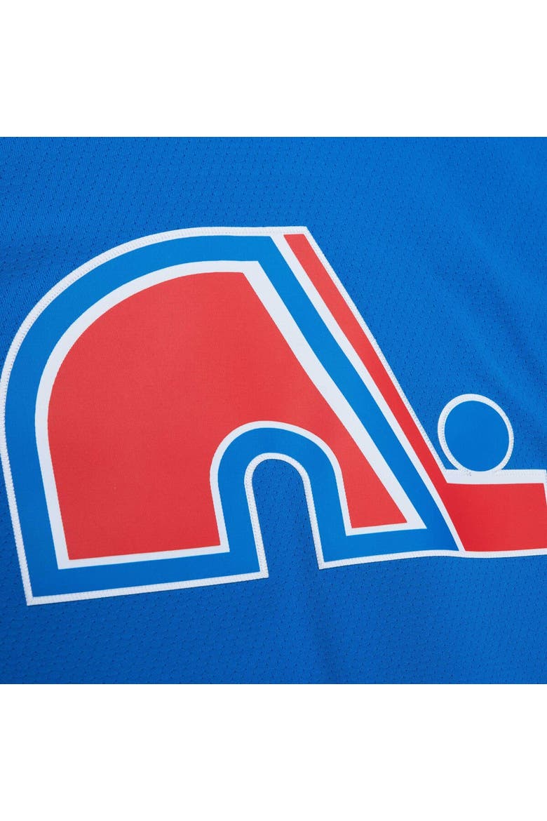 Men's Mitchell & Ness Peter Stastny Blue Quebec Nordiques  Vintage Hockey 1980/81 Blue Line Player Jersey, Alternate, color, Blue