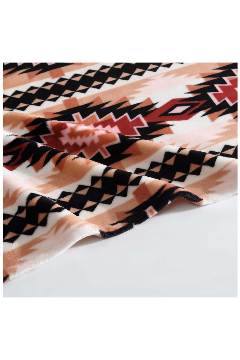 Plains Creek Soft Plush Throw, Alternate, color, ORANGE