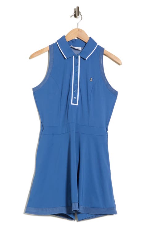 Veronica Sleeveless Performance Polo Dress