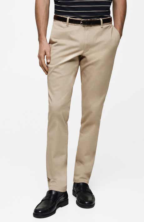 MANGO Serge Slim Fit Twill Chino Pants
