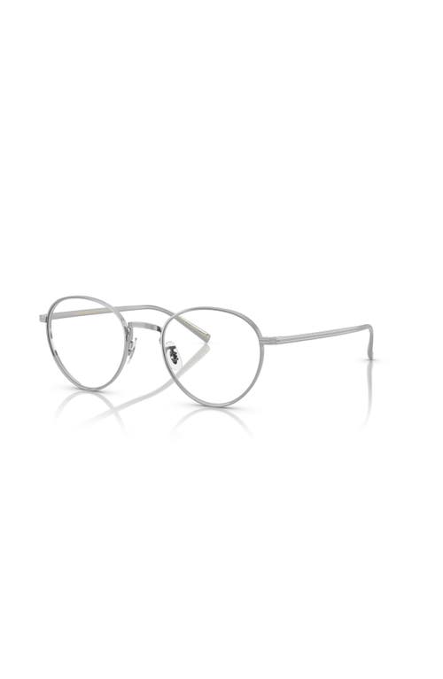 Oliver Peoples 49mm Phantos optical glasses in Silver 