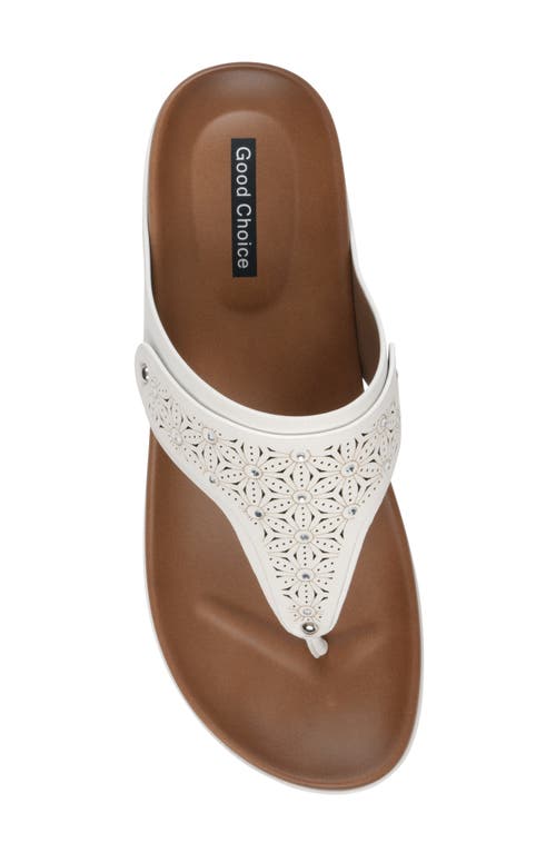 Gc Shoes Tani Comfort Slide Sandal In White
