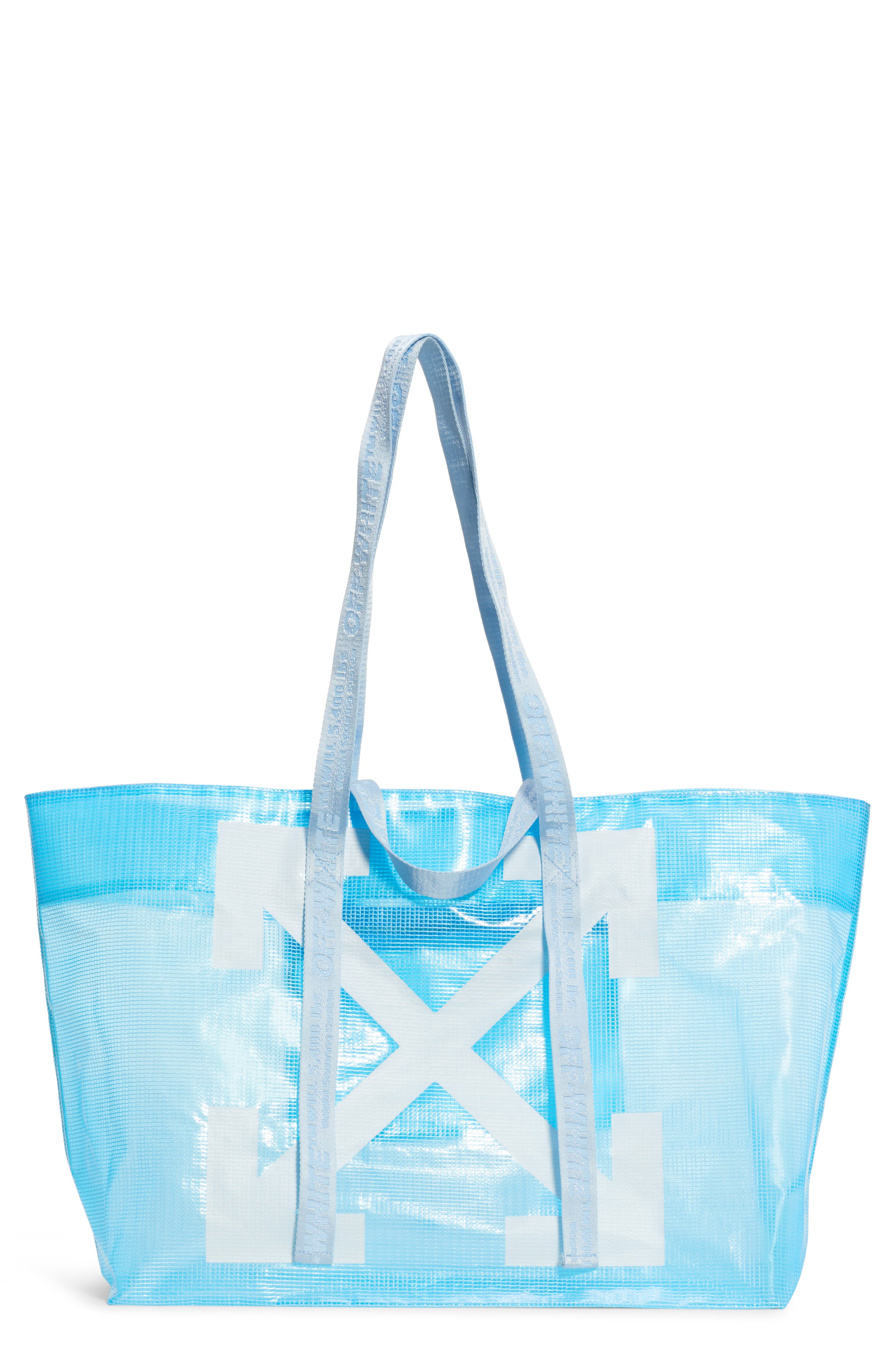 Off-White Commerical Tote, Main, color, 