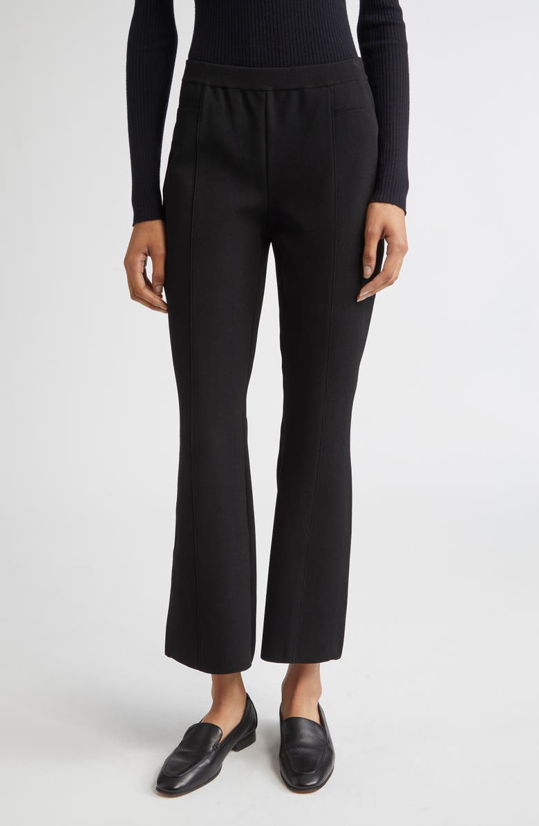 Proenza Schouler Shaila Sweater Knit Pants, Main, color, Black