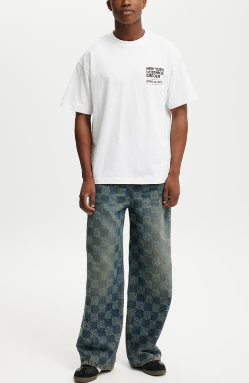 COTTON ON BOX FIT NEW YORK LICENSE T-SHIRT 