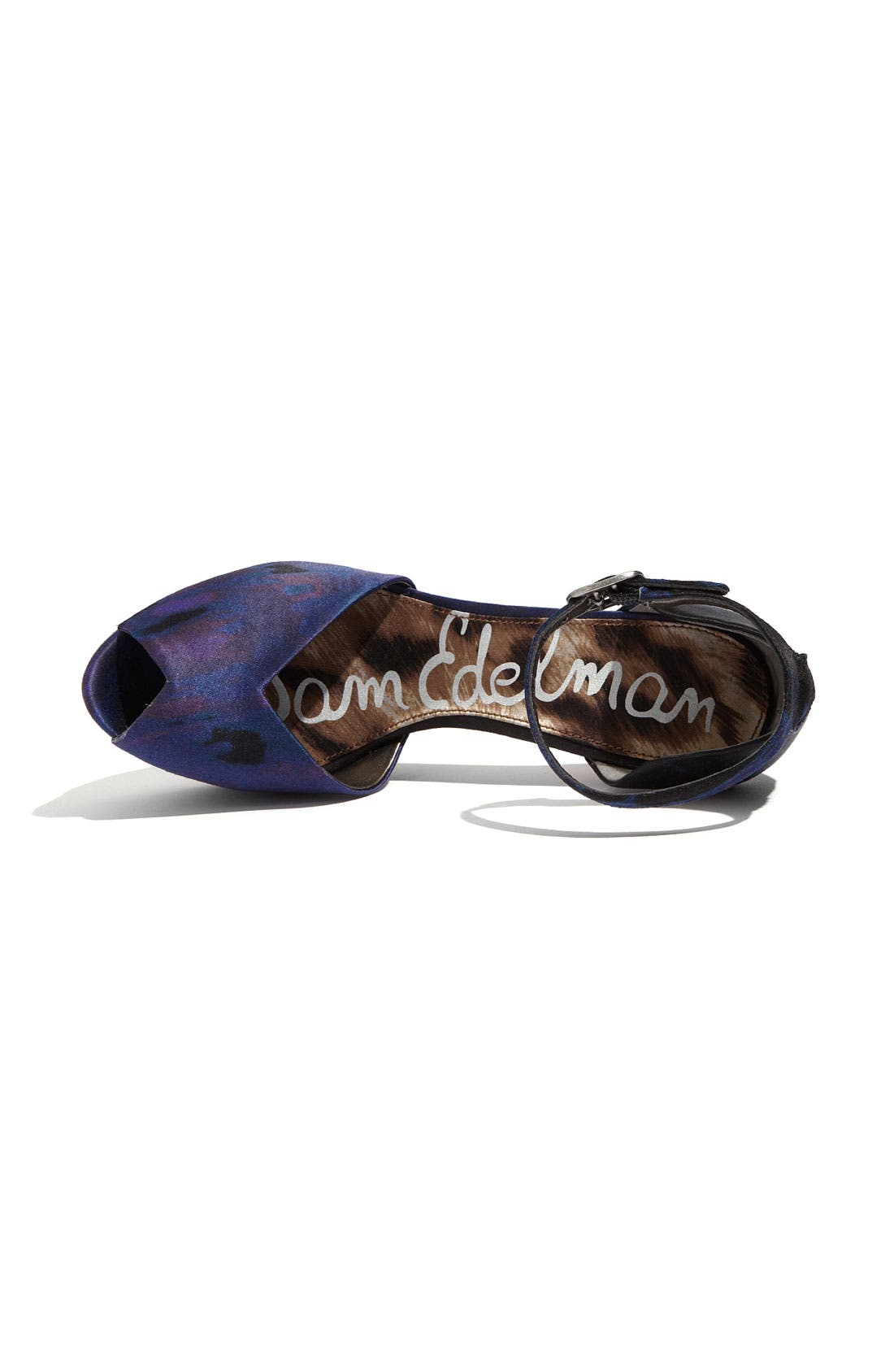 'Marina' Pump, Alternate, color, MIDNIGHT BLUE SILK
