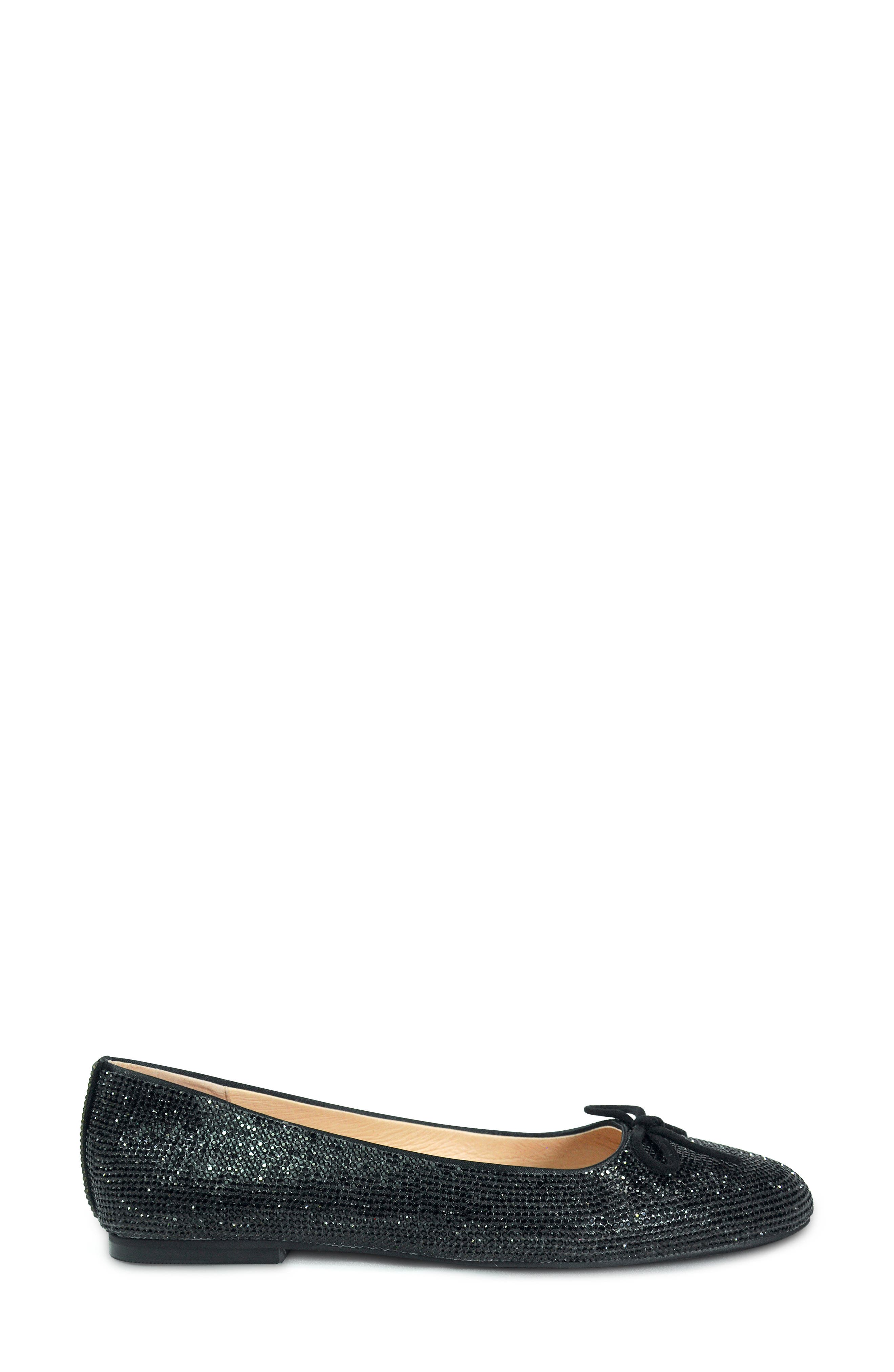 band of the free Skye Rhinestone Ballet Flat, Alternate, color, 
