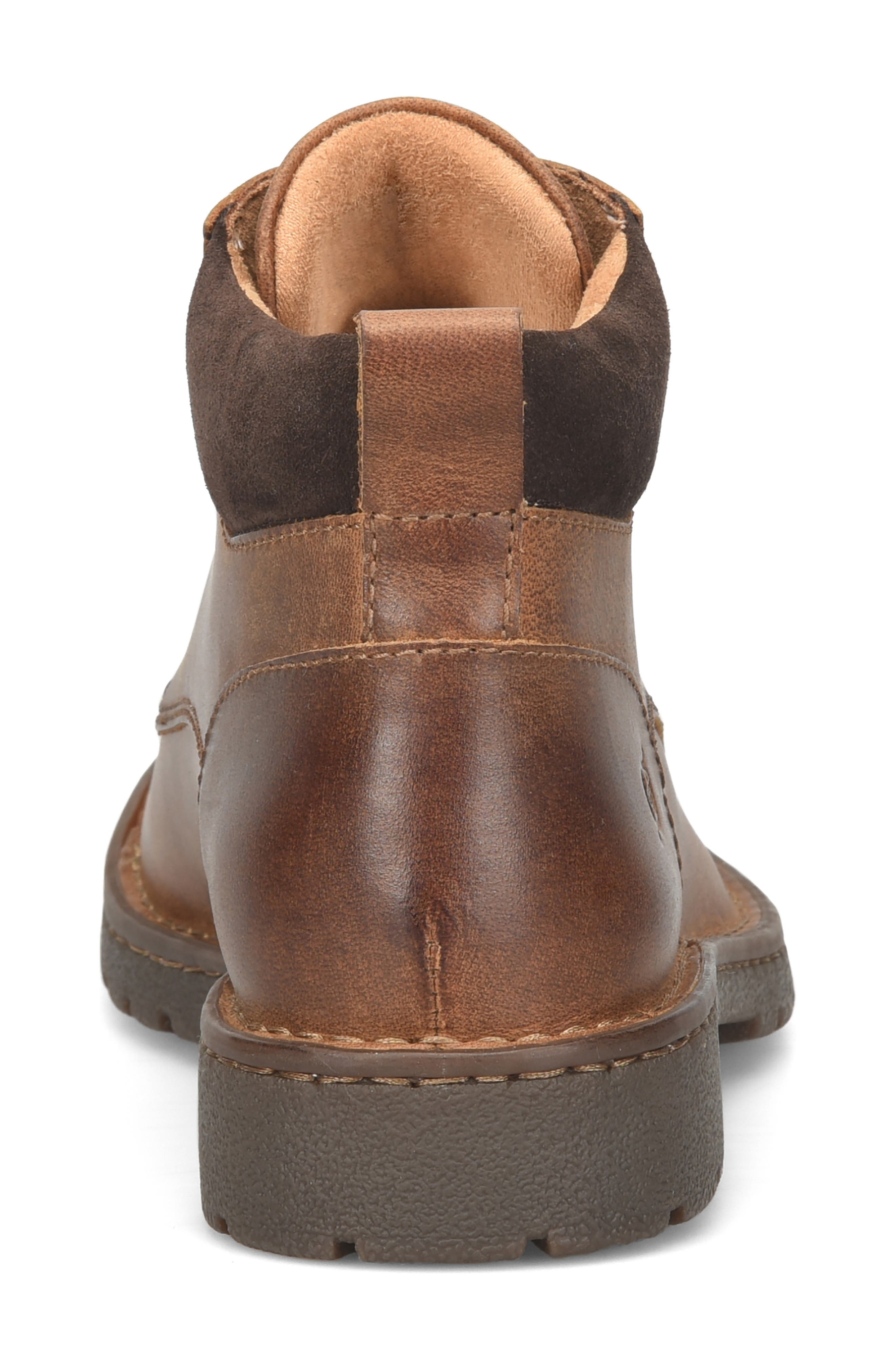Cane Leather Boot, Alternate, color, RUST F/ G
