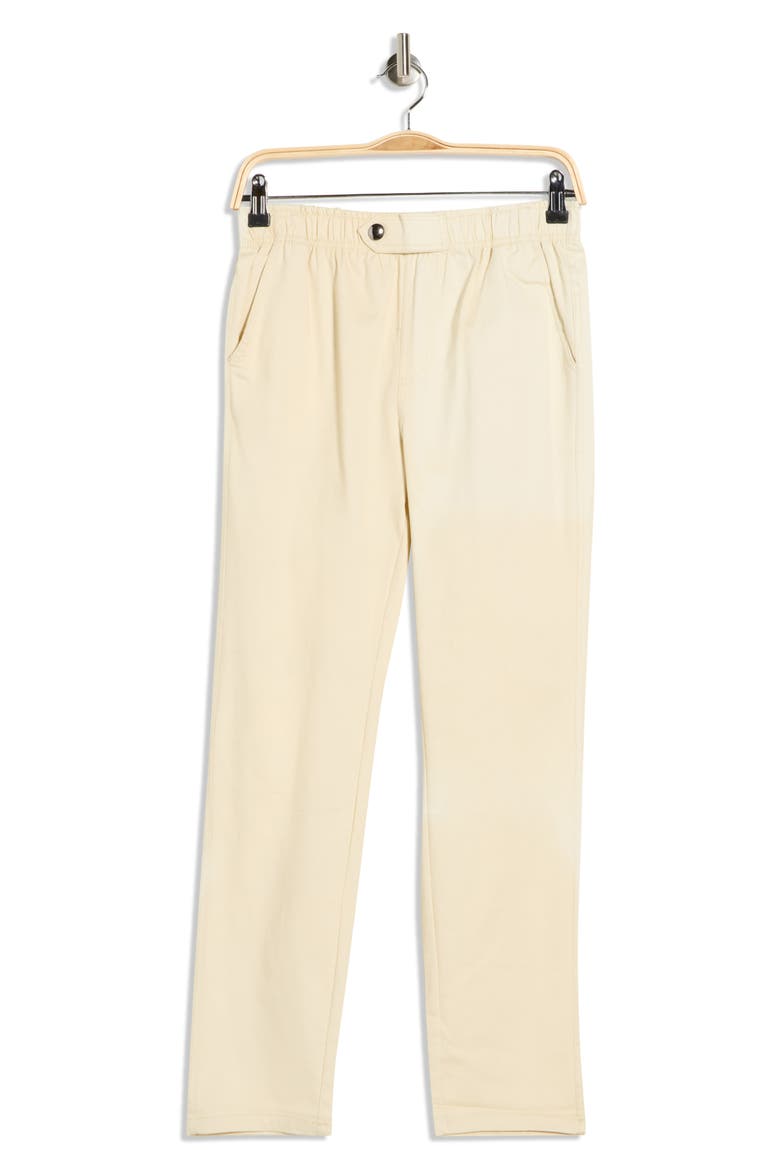 Side Button Capri Pants, Alternate, color, KHAKI