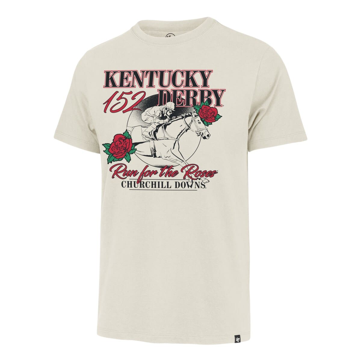 Men's '47 Tan 152nd Kentucky Derby Franklin T-Shirt - image 2