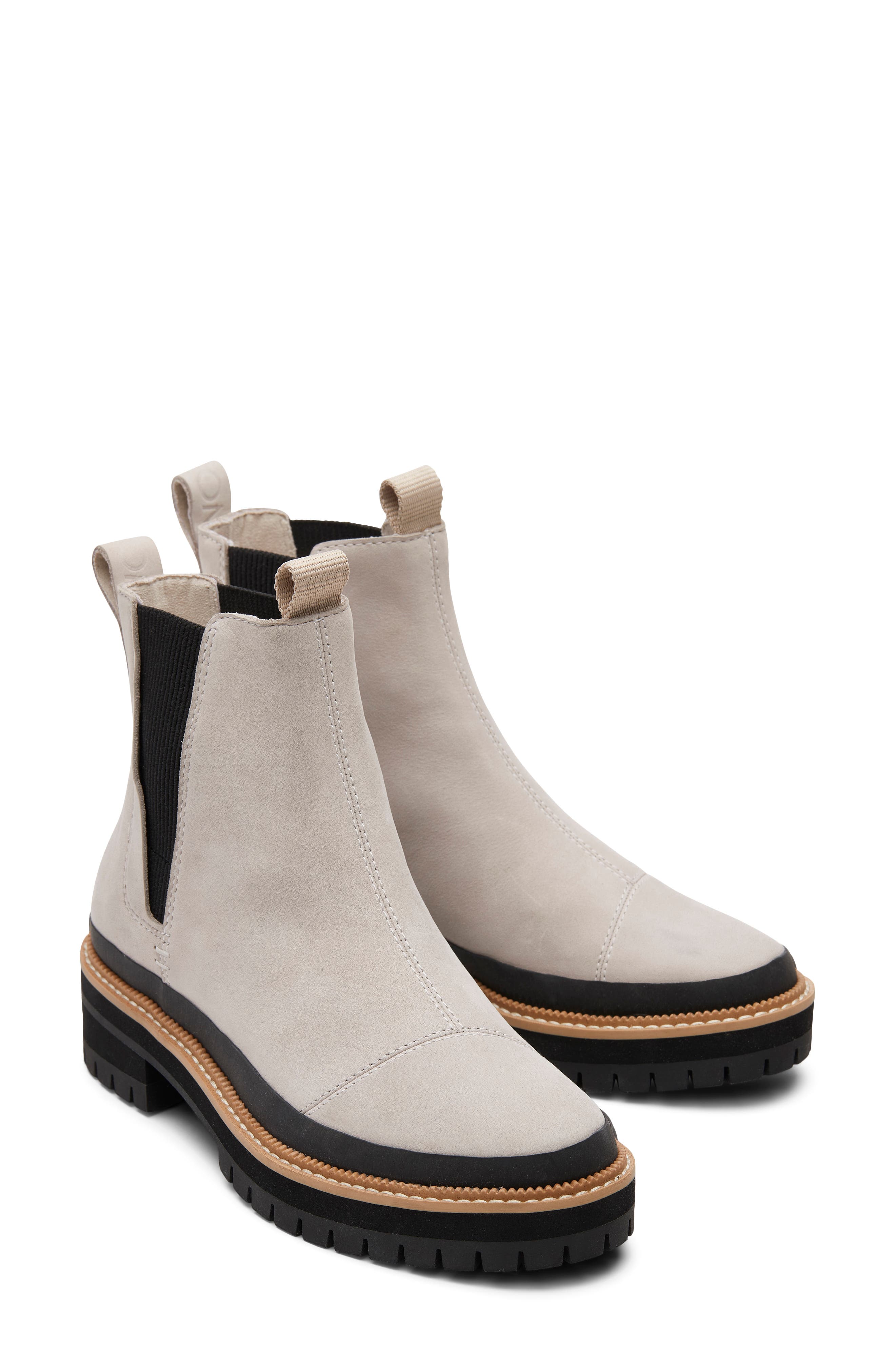 TOMS Dakota Water Resistant Chelsea Boot, Main, color, Natural