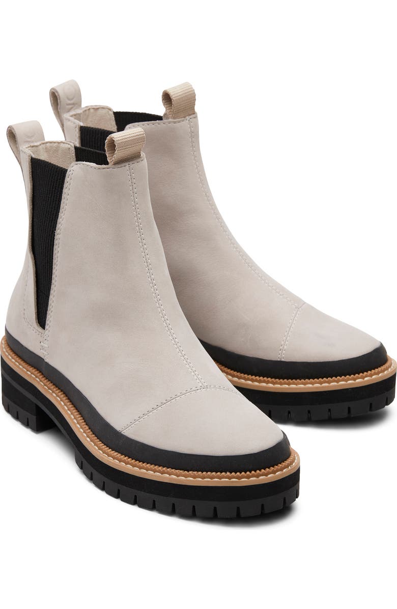TOMS Dakota Water Resistant Chelsea Boot, Main, color, Natural