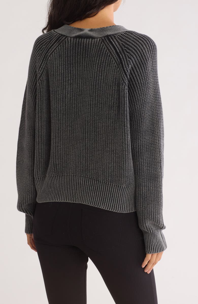 Daniel Rainn V-Neck Cotton Cardigan, Alternate, color, 