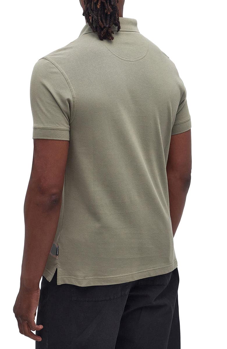 Barbour Blaine Tartan Polo, Alternate, color, Dusty Green