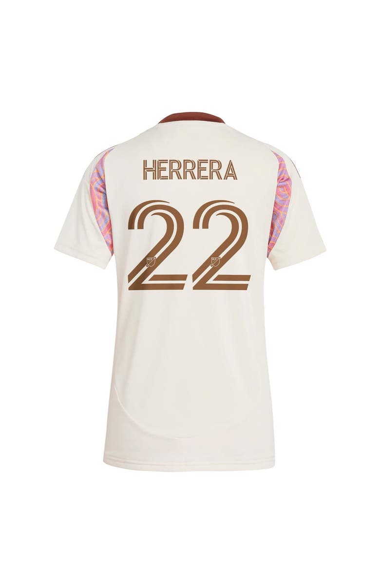 adidas Women's adidas Aaron Herrera Natural D.C. United 2025 The Soul Kit Replica Player Jersey, Alternate, color, 