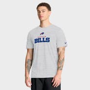 Nike Men's Nike Ash Buffalo Bills Velocity Endurance Run Dri-FIT T-Shirt
