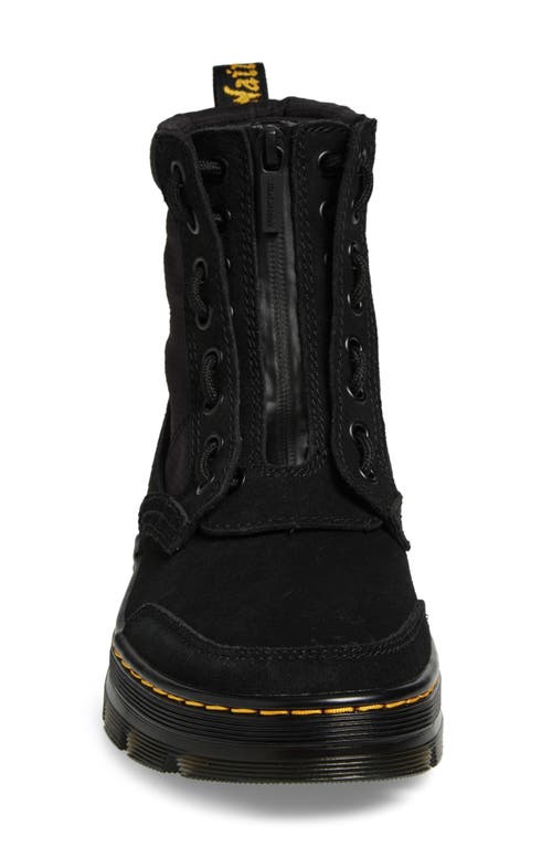 Dr. Martens' Dr. Martens Combs Jungle Zip Lug Sole Boot In Black