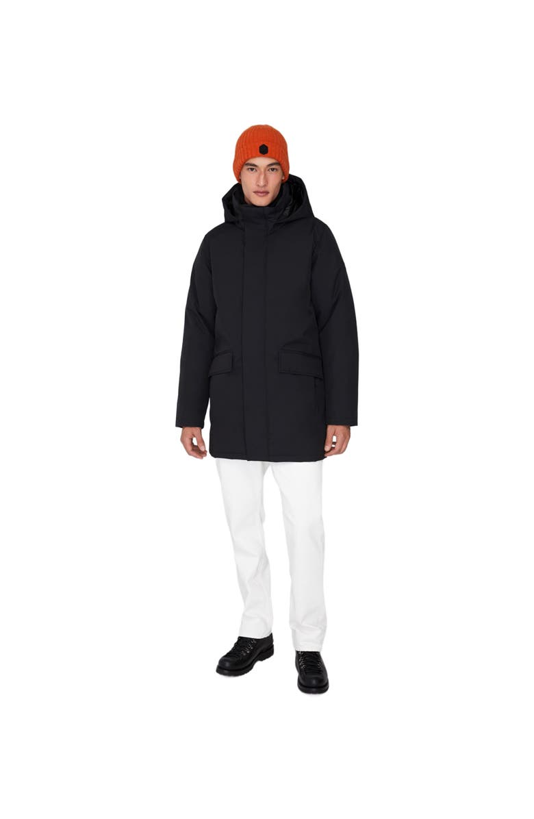 Quartz Co. CHAMPLAIN | Hooded Down Winter Jacket, Main, color, 