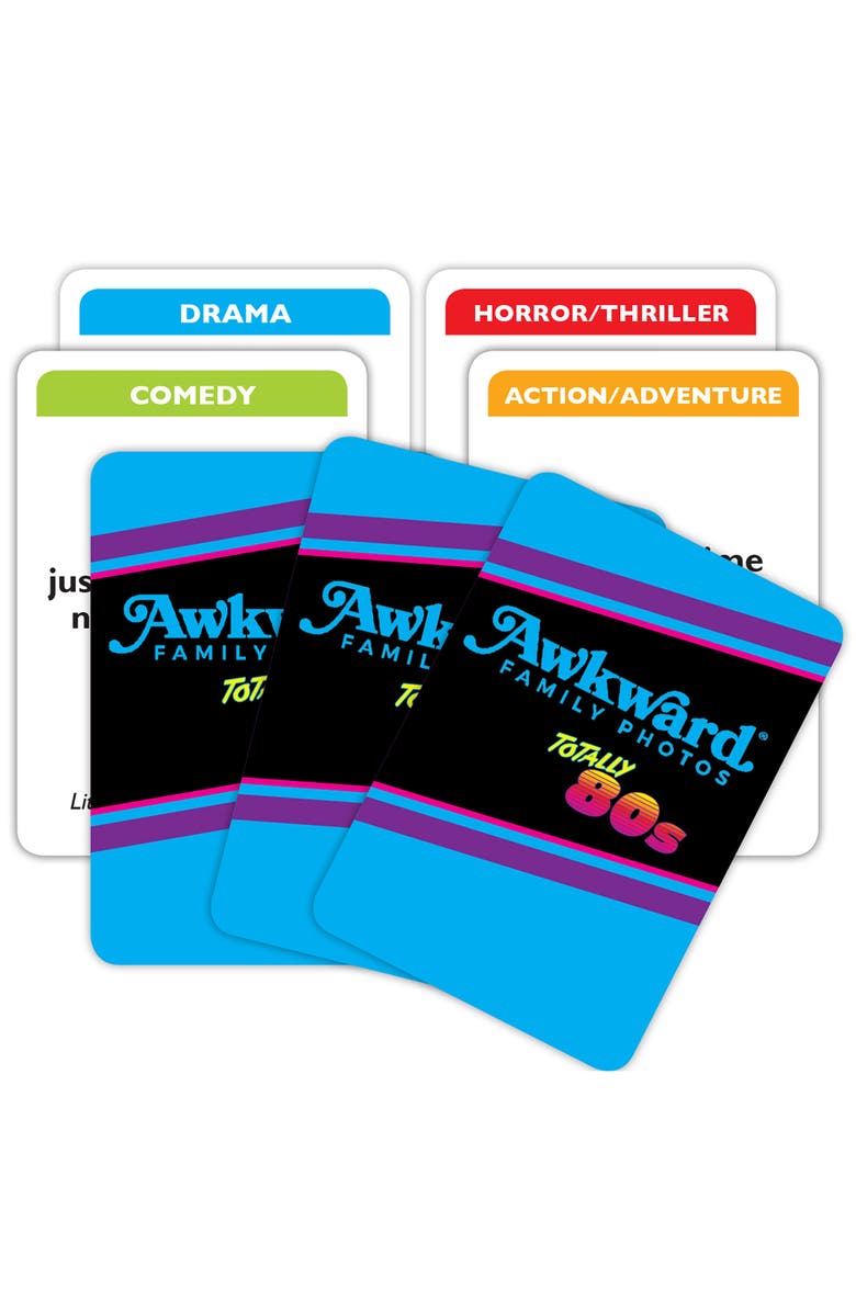 ALL THINGS EQUAL Awkward Family Photos Totally 80S Party Game, Ages 13+, Alternate, color, Multicolored