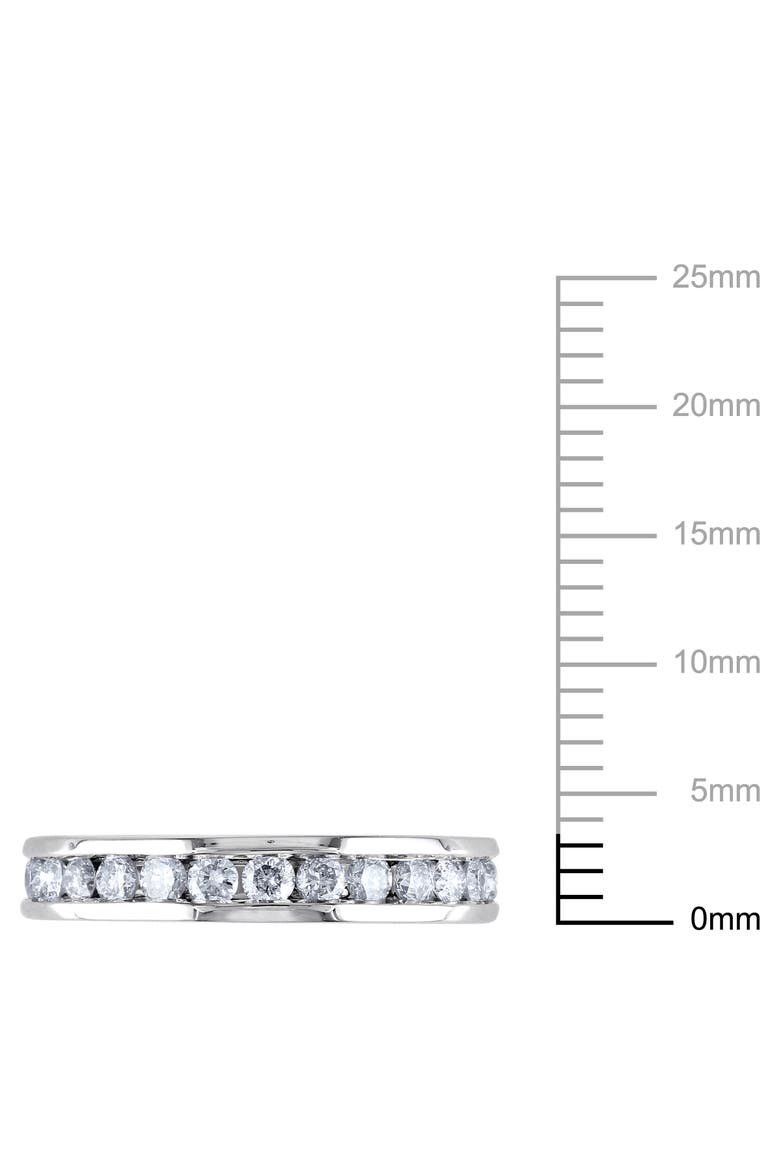 1 CTW Diamond Eternity Ring 14k, Alternate, color, 14K White Gold
