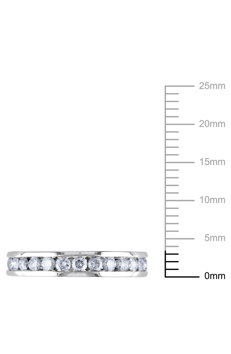 Julianna B. 1 CTW Diamond Eternity Ring 14k, Alternate, color, 