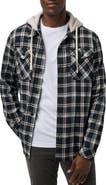 TravisMathew Baubles Plaid Hooded Jacket