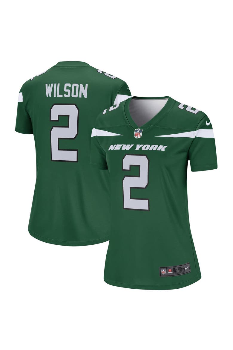 Women's Nike Zach Wilson Gotham Green New York Jets Legend Jersey, Main, color, Green