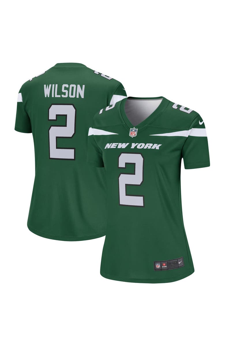 Nike Women's Nike Zach Wilson Gotham Green New York Jets Legend Jersey, Main, color, 