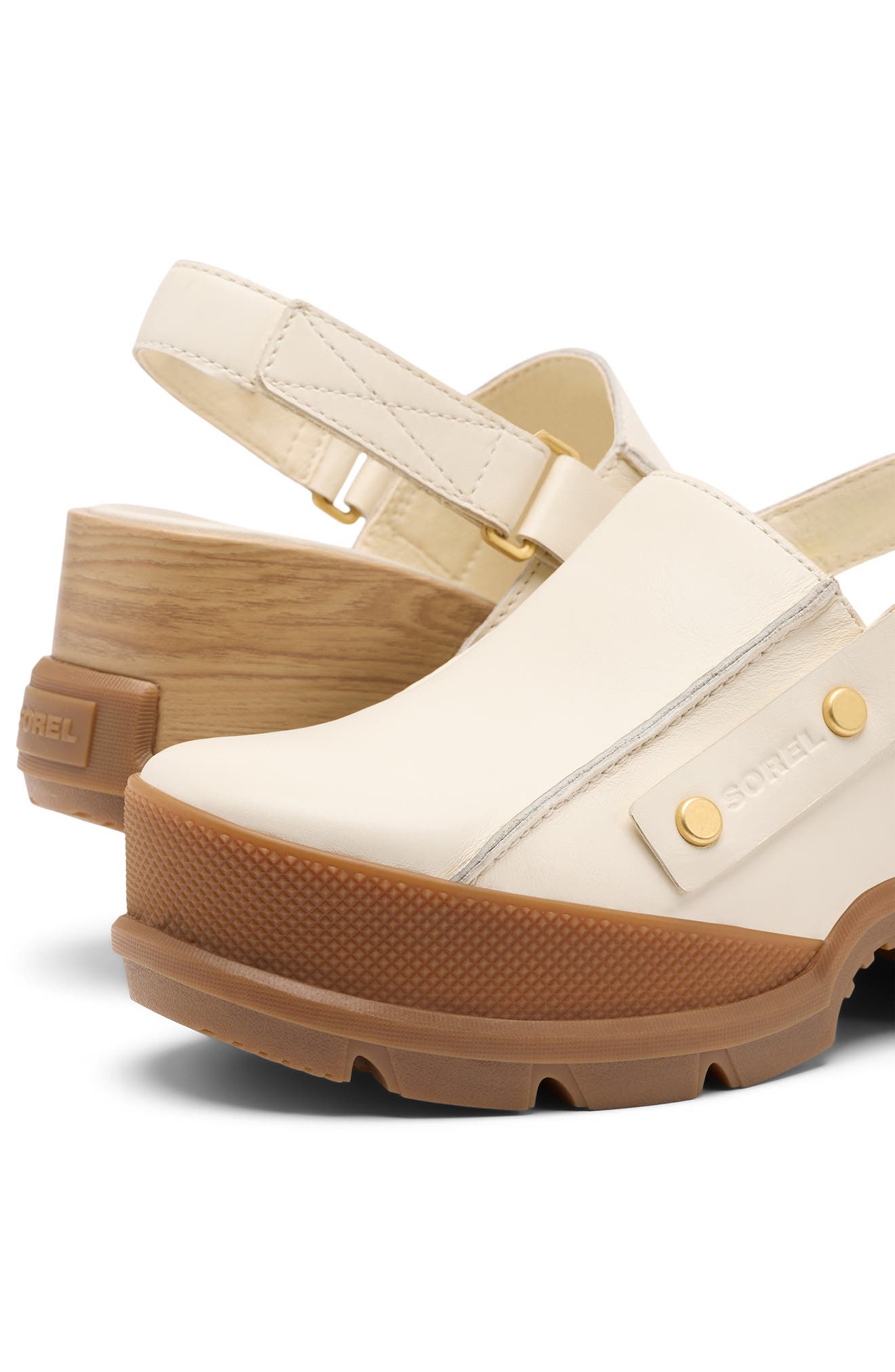 ROAM'N RBR Clog, Alternate, color, SNOW/ GUM 2
