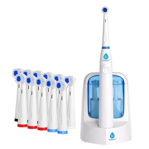 Pursonic Power Rechargeable Electric Toothbrush With Uv Sanitizing Function In Multi