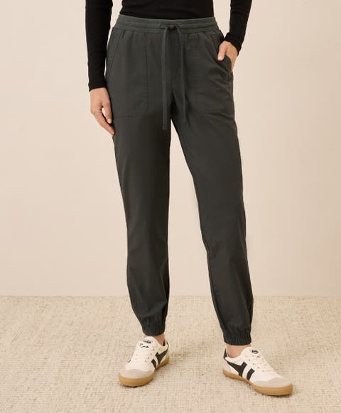 Organic Cotton Monterey Poplin Jogger