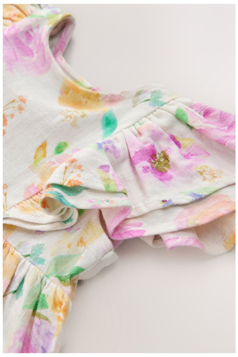 Kids' Romantic Floral Ruffle Dress, Alternate, color, PINK