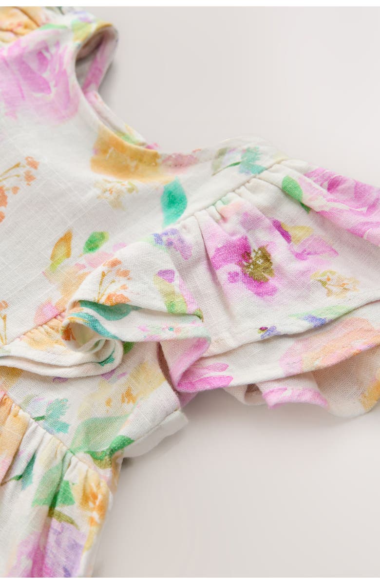 NEXT Kids' Romantic Floral Ruffle Dress, Alternate, color, Pink