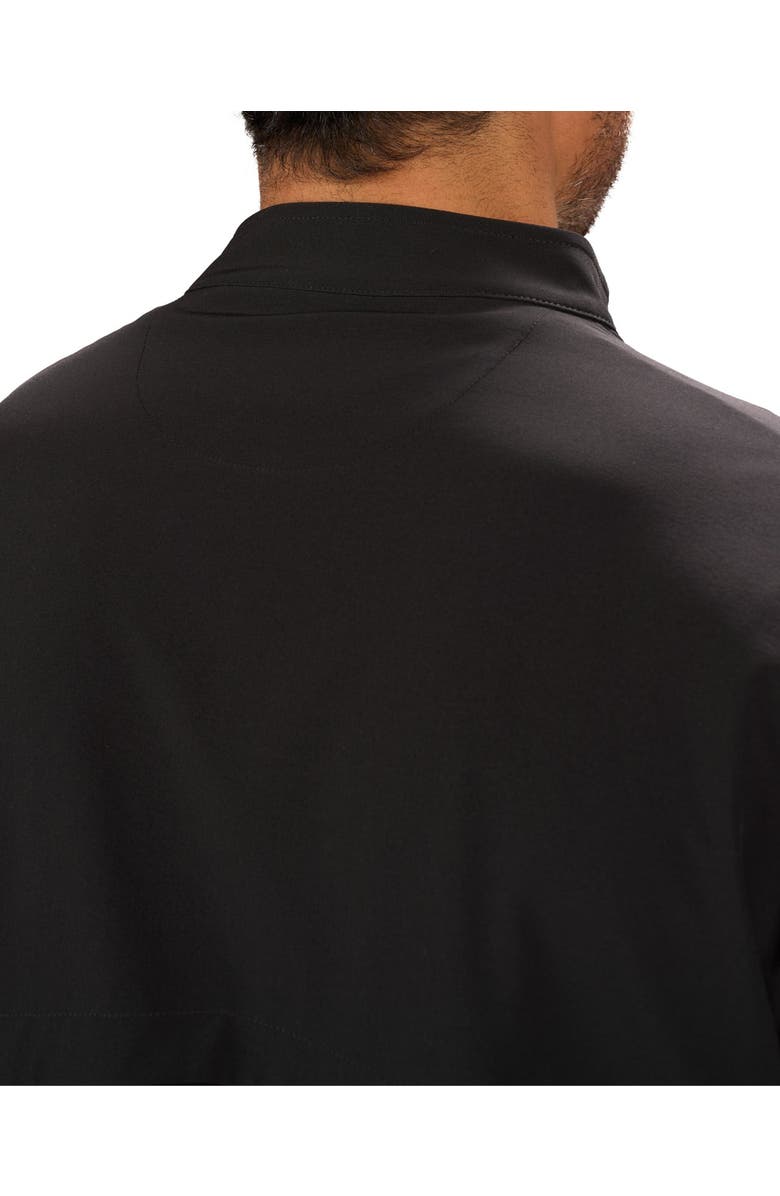 Black Clover Player Quarter Zip, Alternate, color, Black