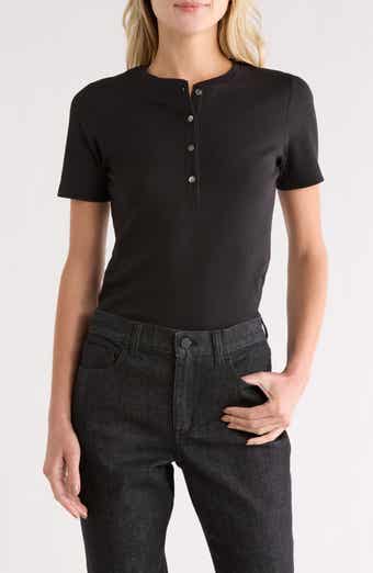 Theory Perry Rib Knit Henley