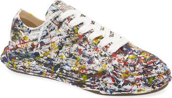 Peterson23 OG Sole Sputtering Paint Canvas Sneaker