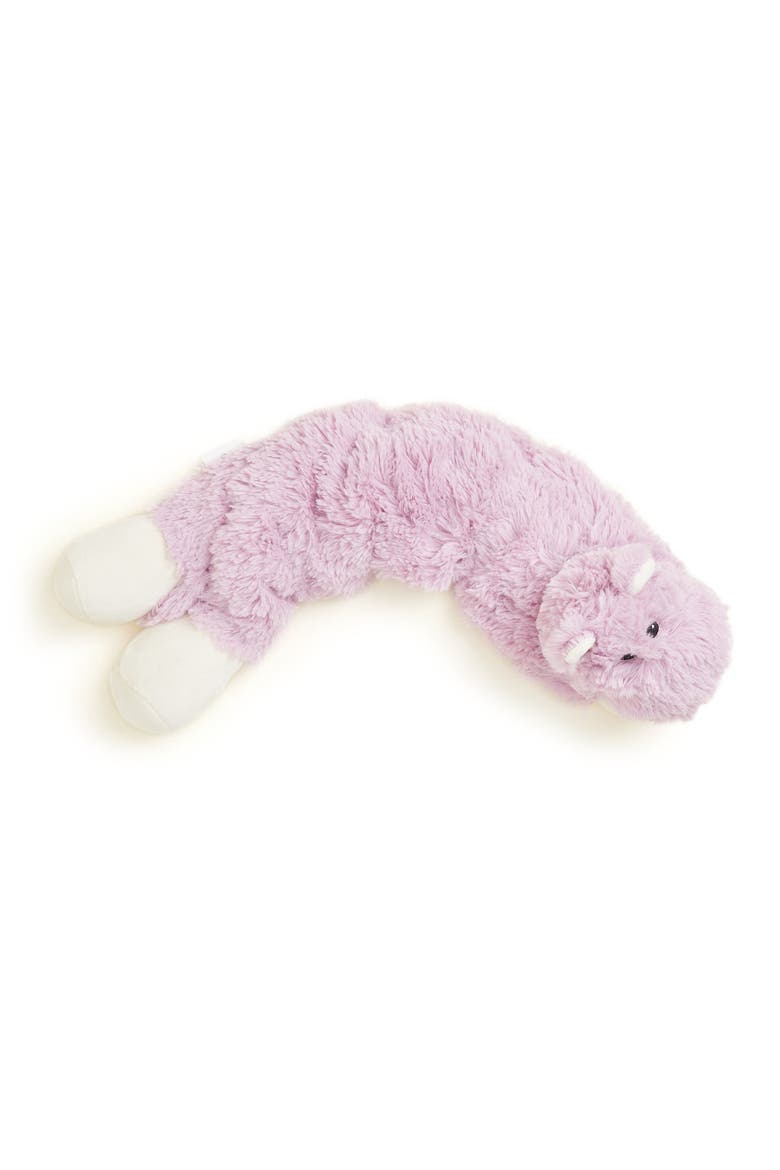 Hippo Plush Neck Wrap, Alternate, color, Medium Purple