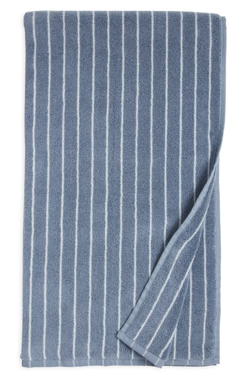 Nordstrom Hydrocotton Stripe Bath Towel In Blue