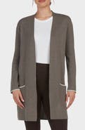 matty m. Cornella Double Knit Open Front Cardigan